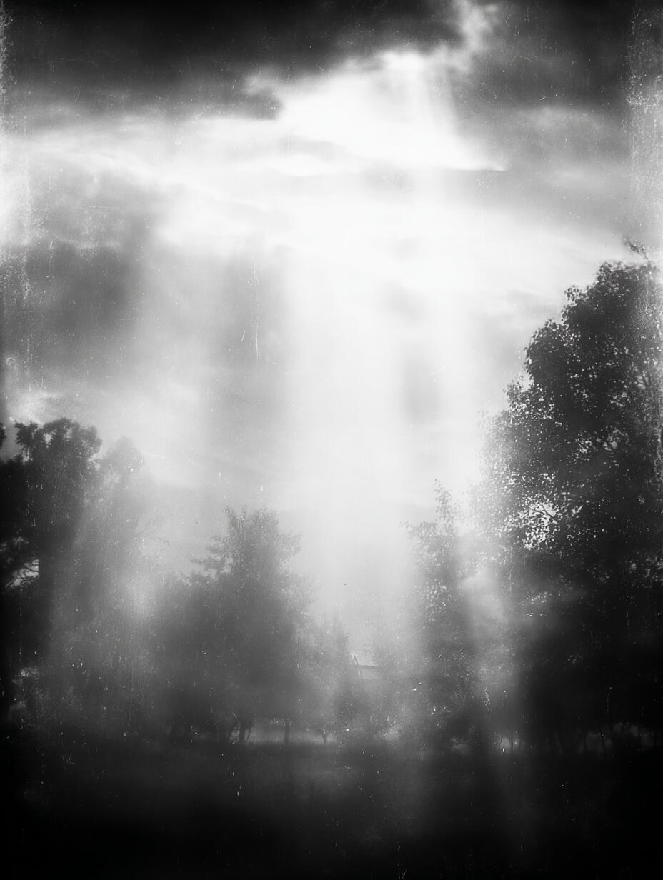 Forest, Light, 2025. Pigment print, 24 × 30 cm