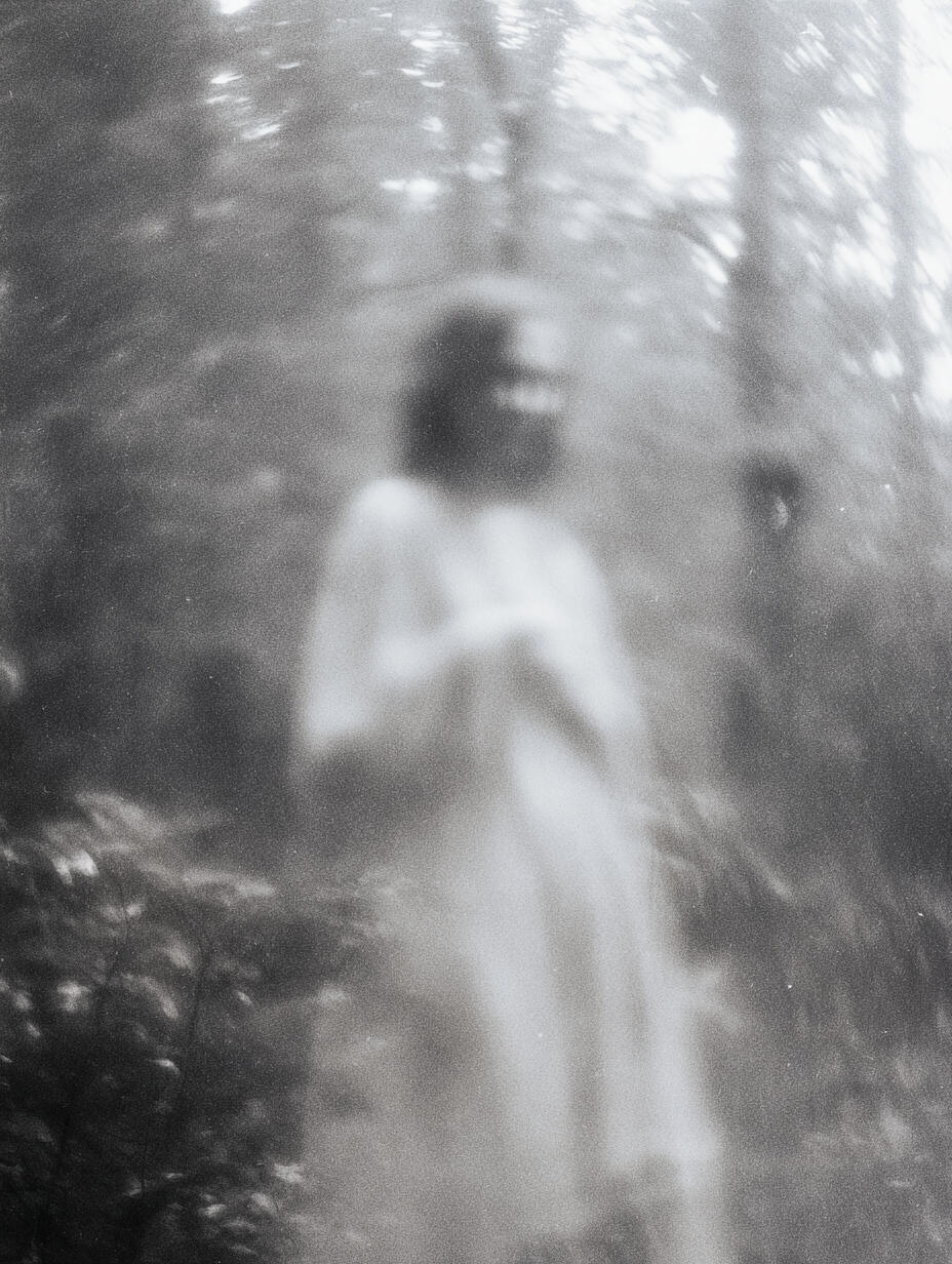 Sunlit Woman, 2025. Pigment print, 24 × 30 cm
