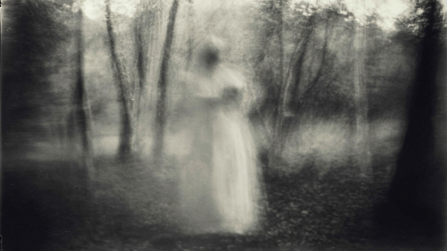 Woman in White, 2025. Pigment print, 30 × 40 cm