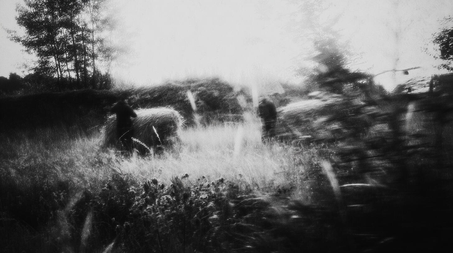 Farmers Working, 2025. Pigment print, 30 × 40 cm