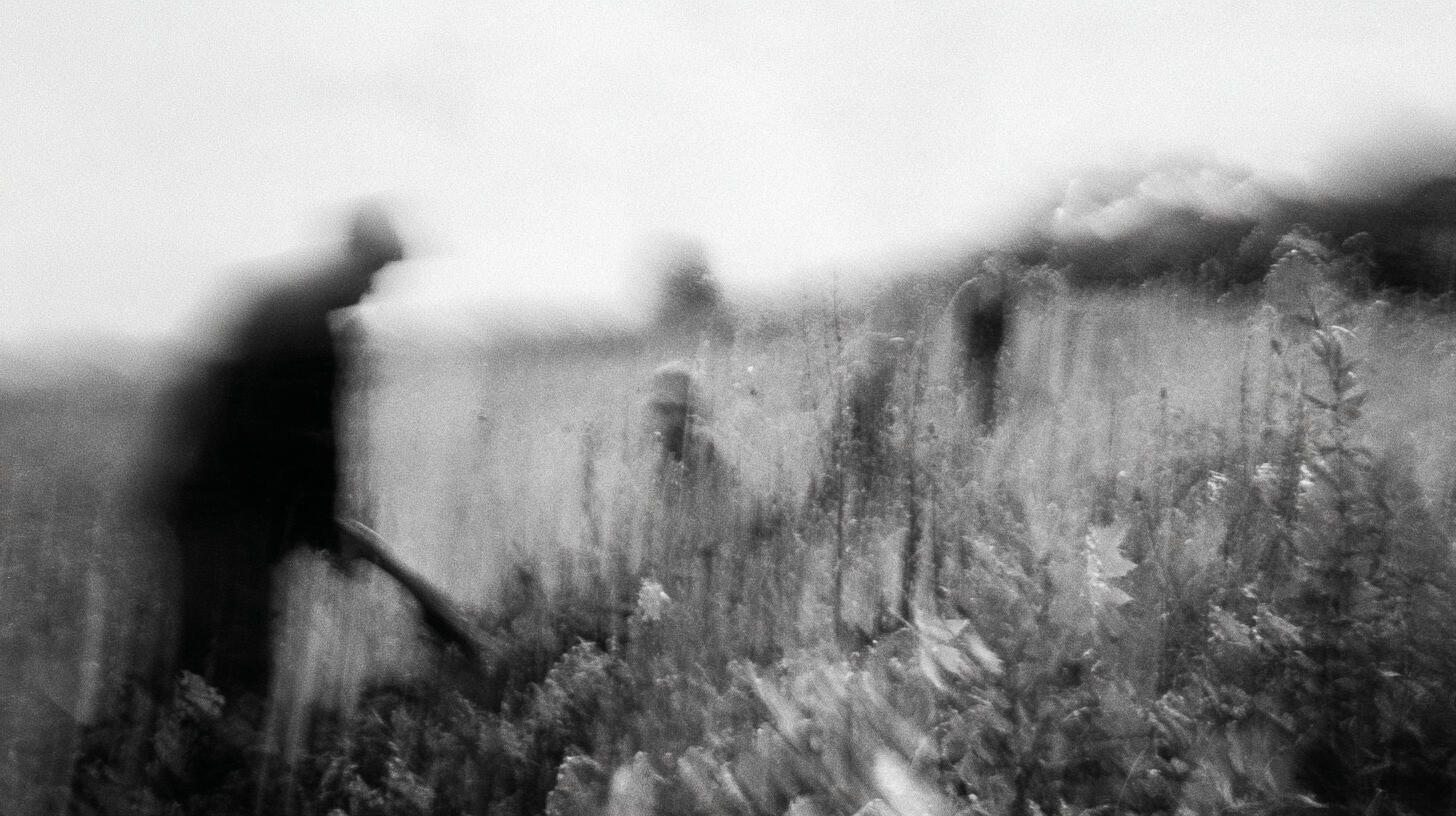 Farmers in a Field, 2025. Pigment print, 30 × 40 cm