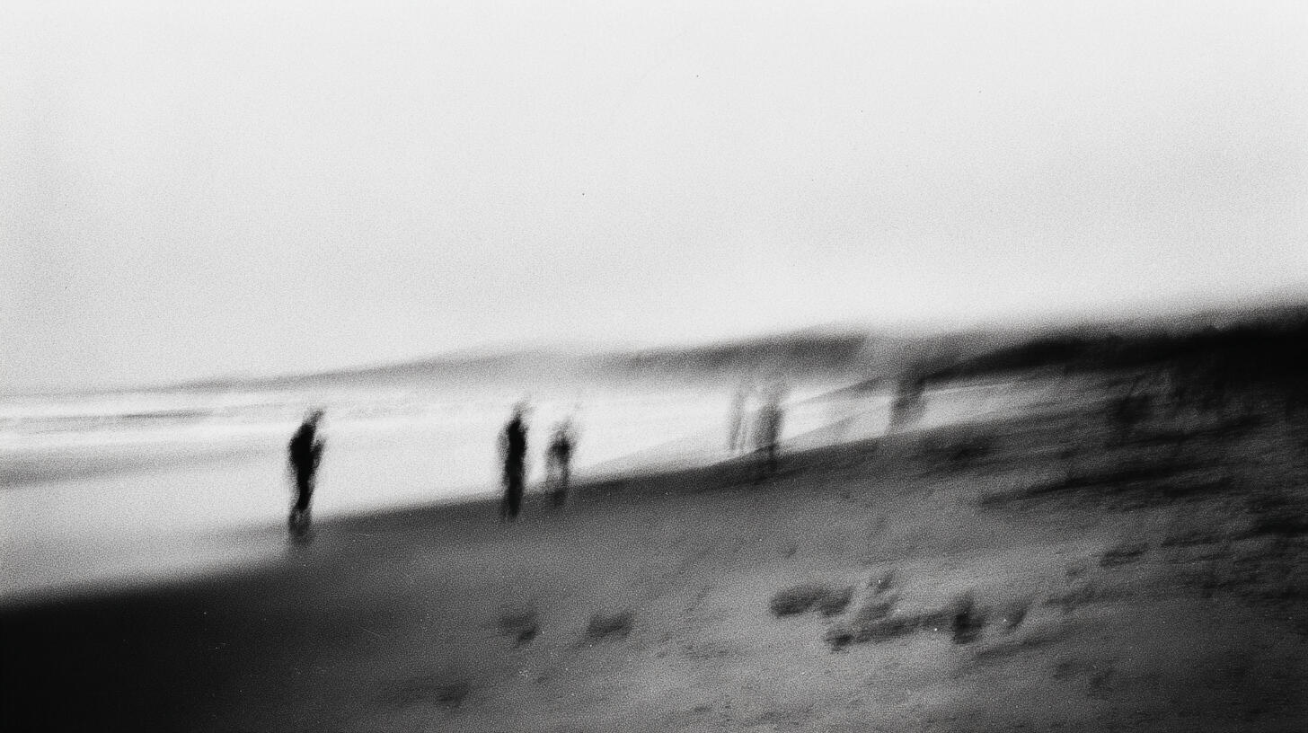 Beach Scene, 2025. Pigment print, 30 × 40 cm