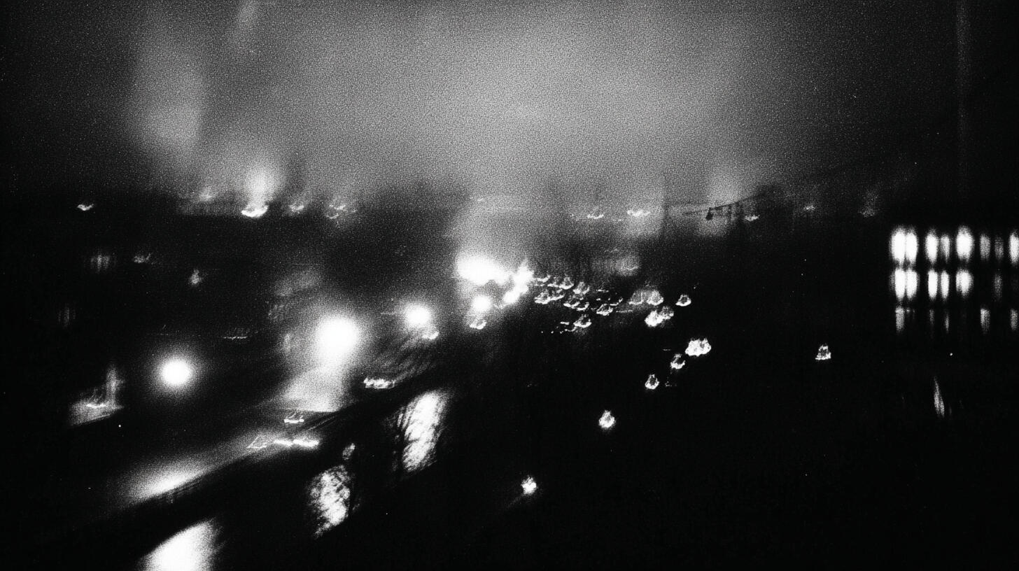 City Lights, 2025. Pigment print, 30 × 40 cm