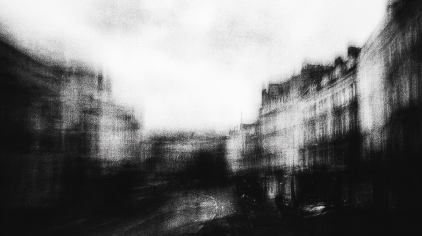 Street in Daytime, 2025. Pigment print, 30 × 40 cm